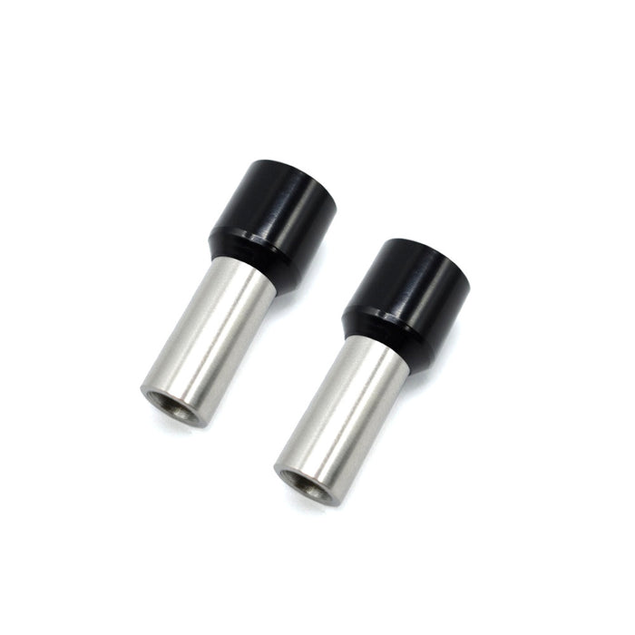 The Wires Zone 4 Gauge Wire Ferrule Connectors Black Barrel - (25 pack)