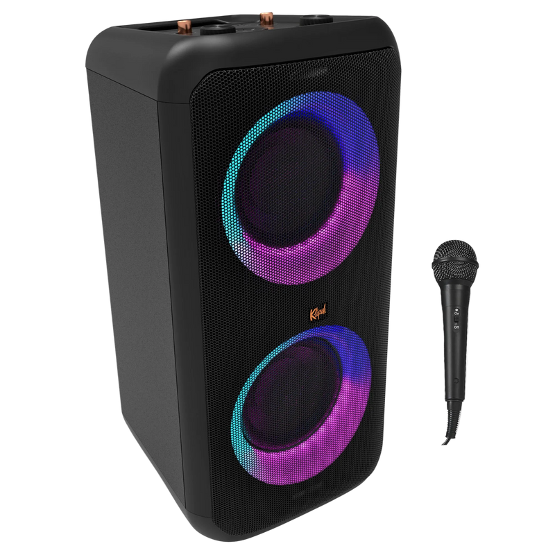 Klipsch GIG XXL Portable Bluetooth Party Speaker with Microphone LED Display (Certified Refurbished)
