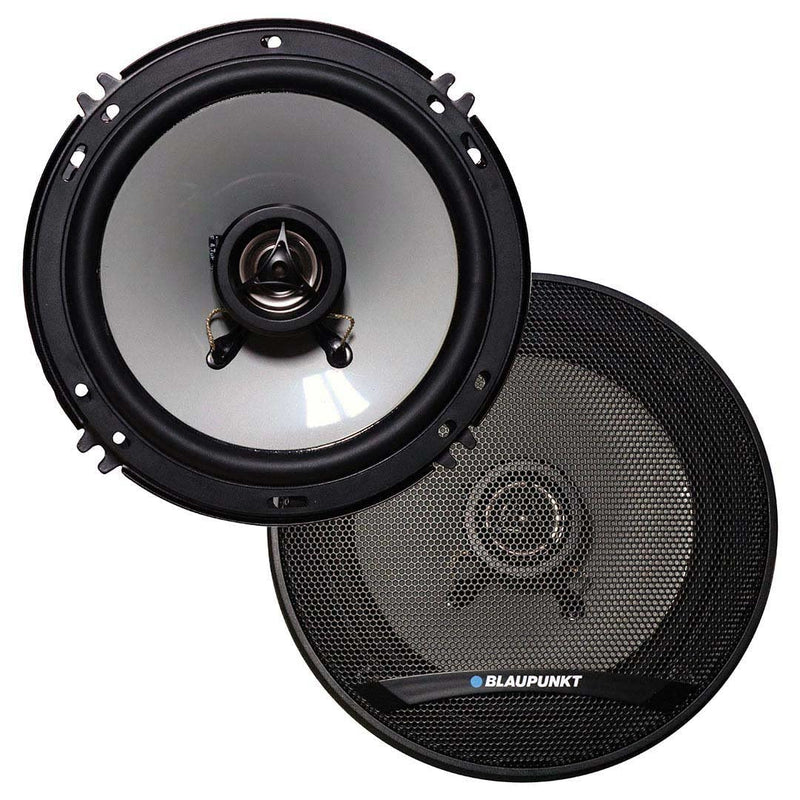 Blaupunkt GTX620 6.5" 300W Max 2-Way 4 Ohm Car Audio Coaxial Speakers (pair)