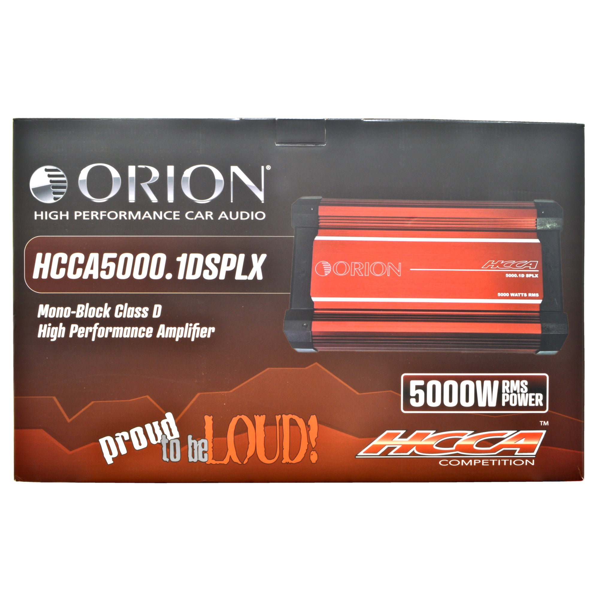 Orion HCCA5000.1DSPLX Class D Monoblock Amplifier 10000W — The