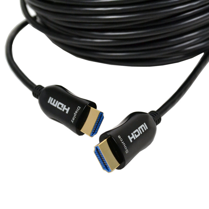 Logico HDFB40BK Super High-Speed Fiber Optic HDMI Cable HDR 4K Ultra HD - 40 ft