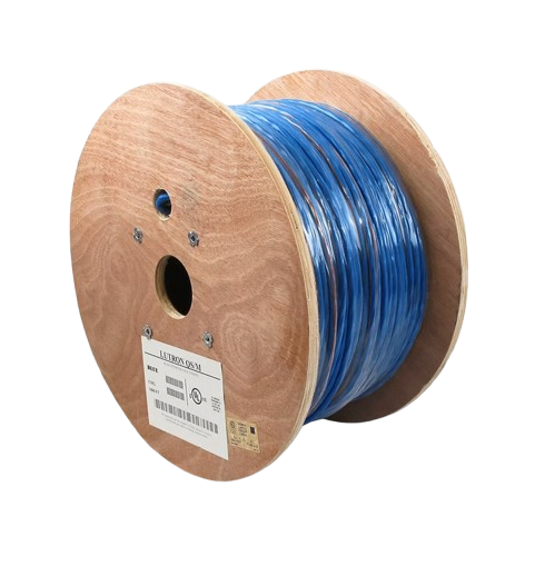 Wavenet LUTRON-QS/M/500 22AWG/2C Shielded + 16AWG/2C Lutron Cable, 500' Reel - Orange Stripe