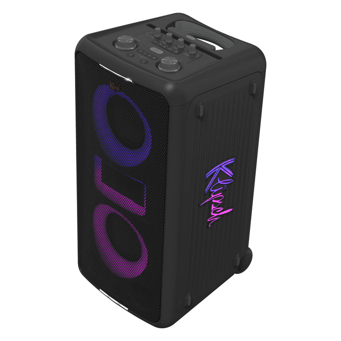 Klipsch Miami Wireless Bluetooth Portable Rechargeable Party Speaker with Microphone