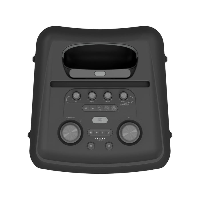 Klipsch Miami Wireless Bluetooth Portable Rechargeable Party Speaker with Microphone