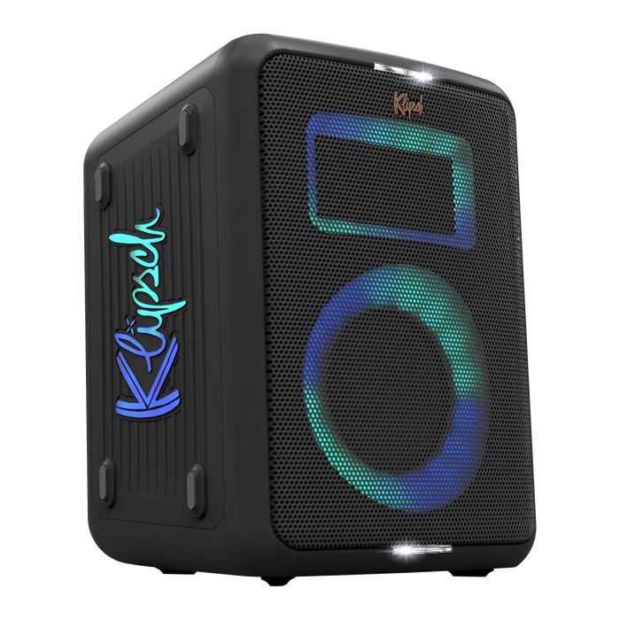 Klipsch Vegas Wireless Bluetooth Portable Rechargeable Party Speaker with Microphone