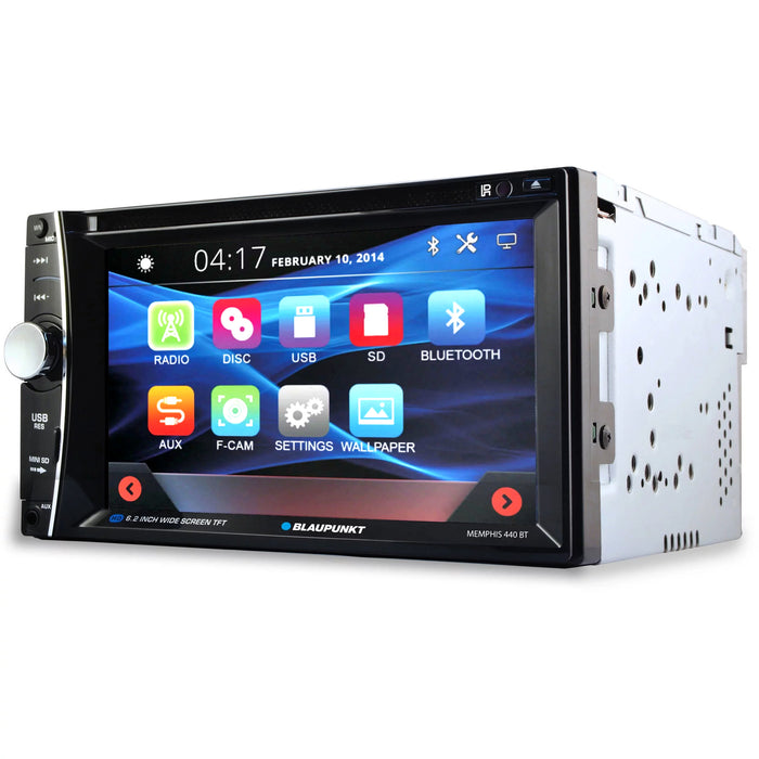 Blaupunkt MEMPHIS 440 6.2" Touchscreen Multimedia DVD Receiver with Bluetooth