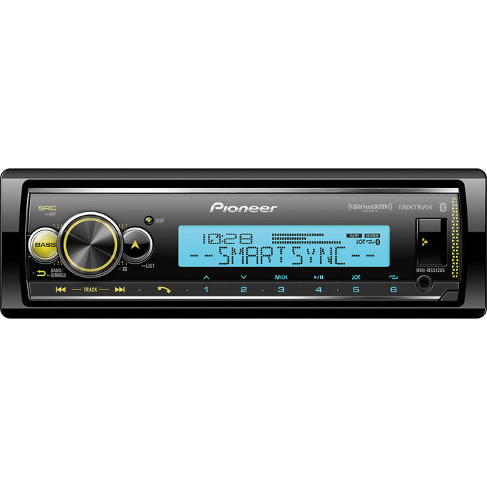 Pioneer MVH-MS512BS Marine Digital Media receiver with Bluetooth and Alexa Built-in