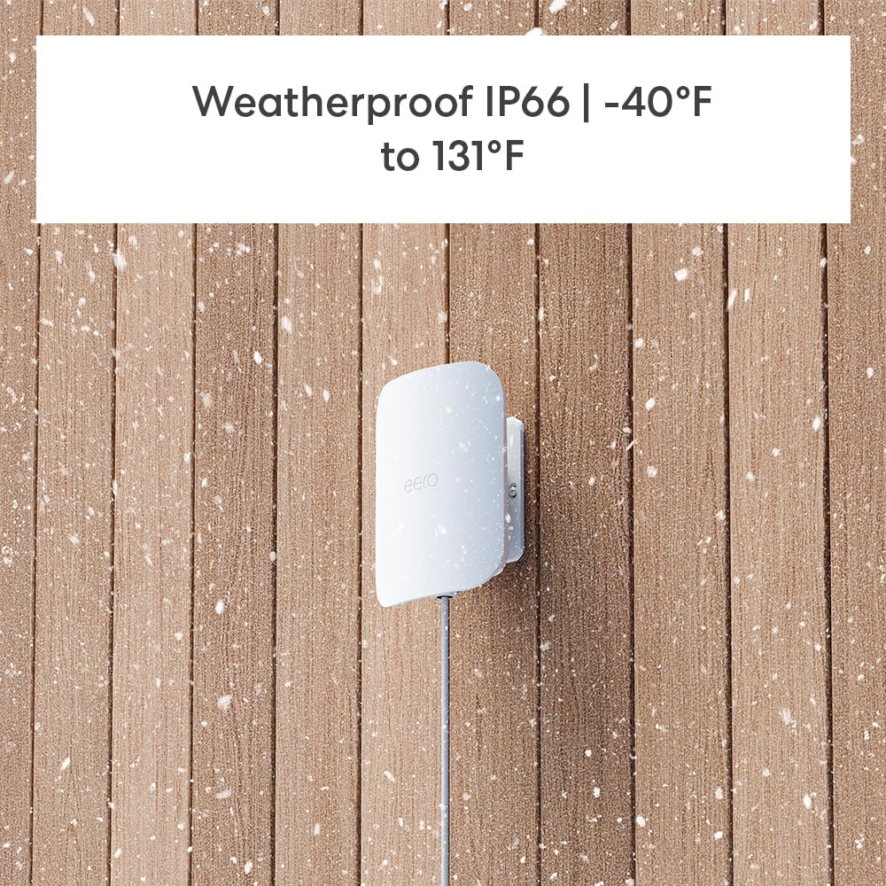 eero Outdoor 7 Dual-band Mesh Wifi 7 Router BE5000 IP66 — The