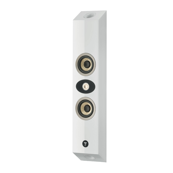 Focal ON WALL 301 130W Max Power 8 Ohms 2-Way Bass Reflex On-Wall Loudspeaker - White (Each)