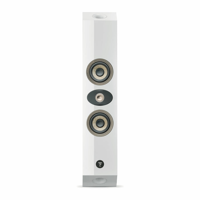 Focal ON WALL 301 130W Max Power 8 Ohms 2-Way Bass Reflex On-Wall Loudspeaker - White (Each)