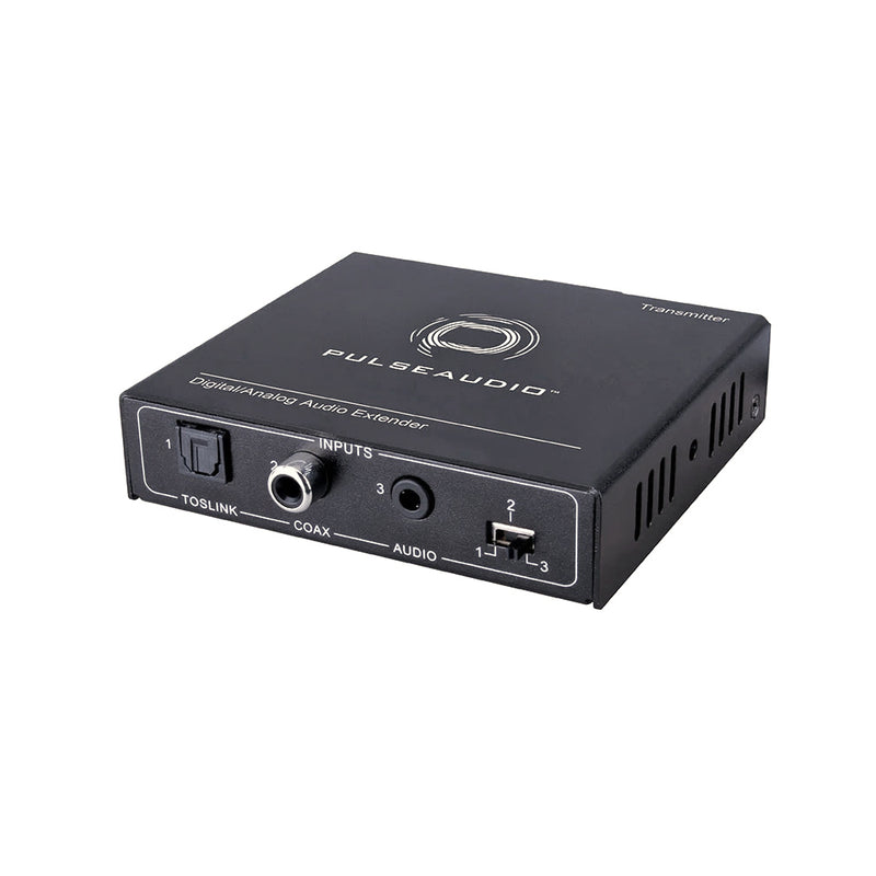 PulseAudio PA-EXTDA Digital or Analog Audio Extender Over CAT5e CAT6 Ethernet