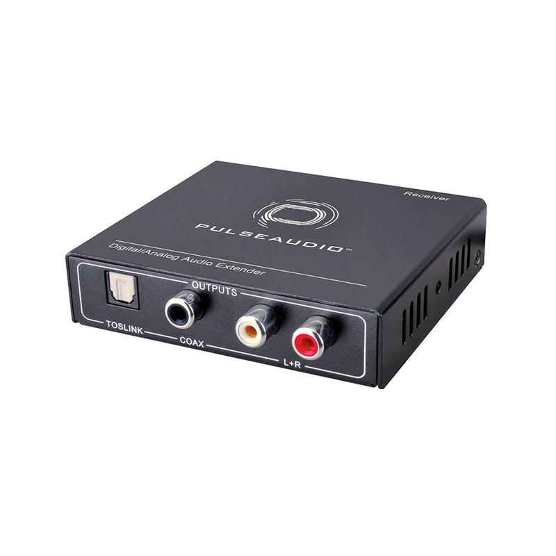 PulseAudio PA-EXTDA Digital or Analog Audio Extender Over CAT5e CAT6 Ethernet