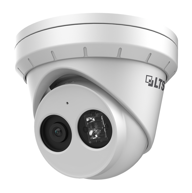 LTS LTCMIP3342W-28MDA Platinum 4 MP Smart Fixed Turret IP Camera Built-in Microphone (White)