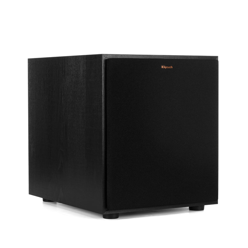 Klipsch R-100SW 10" 300W Peak Powered Subwoofer Reference Series - Black (Refurbished)