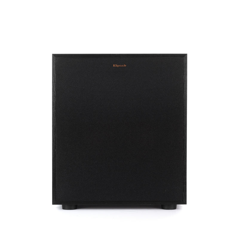 Klipsch R-100SW 10" 300W Peak Powered Subwoofer Reference Series - Black (Refurbished)