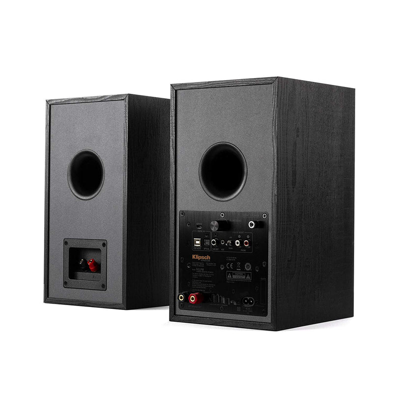 Klipsch R-51PM 5.25" Powered Bookshelf Speaker with Bluetooth - Black (pair)