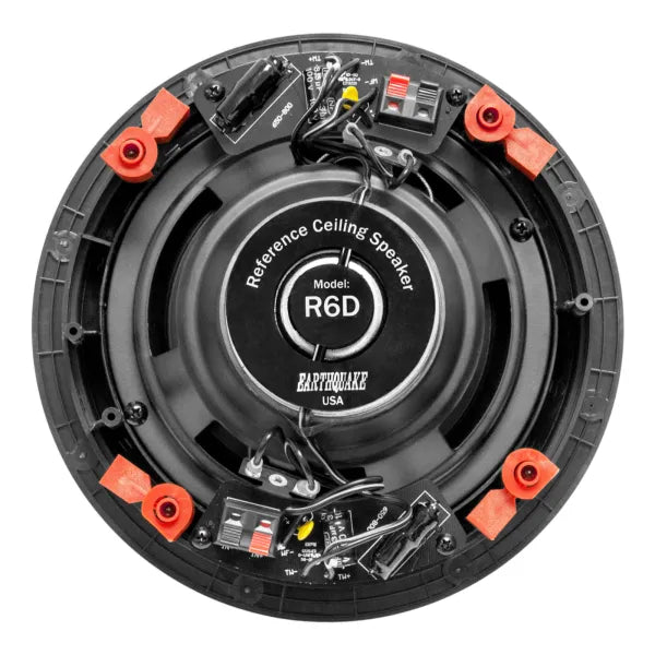 Earthquake Sound R6D 6.5" 8 Ohms 160 Watts Max In-Ceiling Speakers Home Audio (Each)