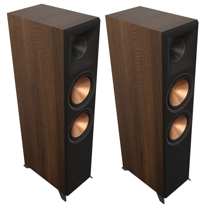 Klipsch Reference Premiere RP-8000F II Floorstanding Speaker 600 Watts Home Audio Walnut