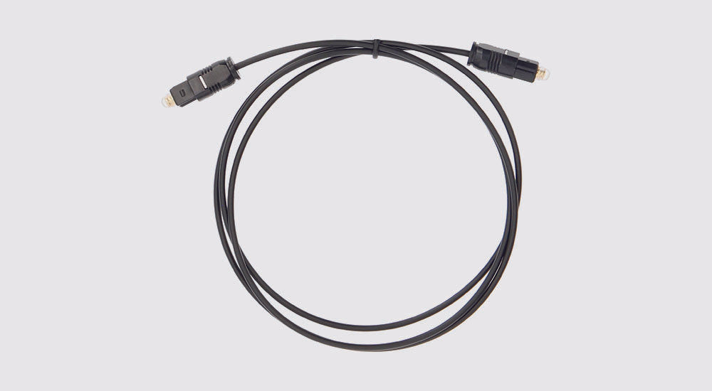 High Quality Digital Optical Audio Slim Toslink Cable Wire Black - 1M to 3M