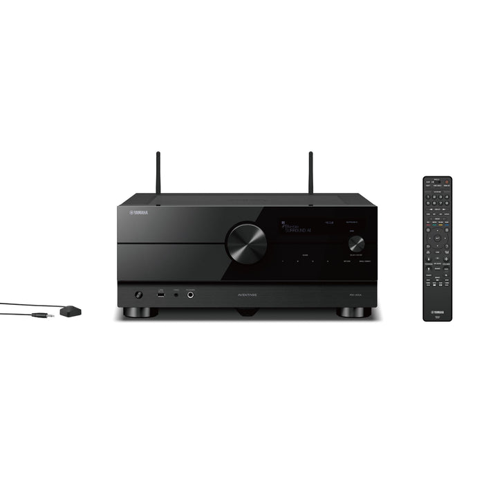 Yamaha RX-A6A AVENTAGE 9.2-Channel AV Receiver with Dolby Atmos, 8K HDMI and DTS:X