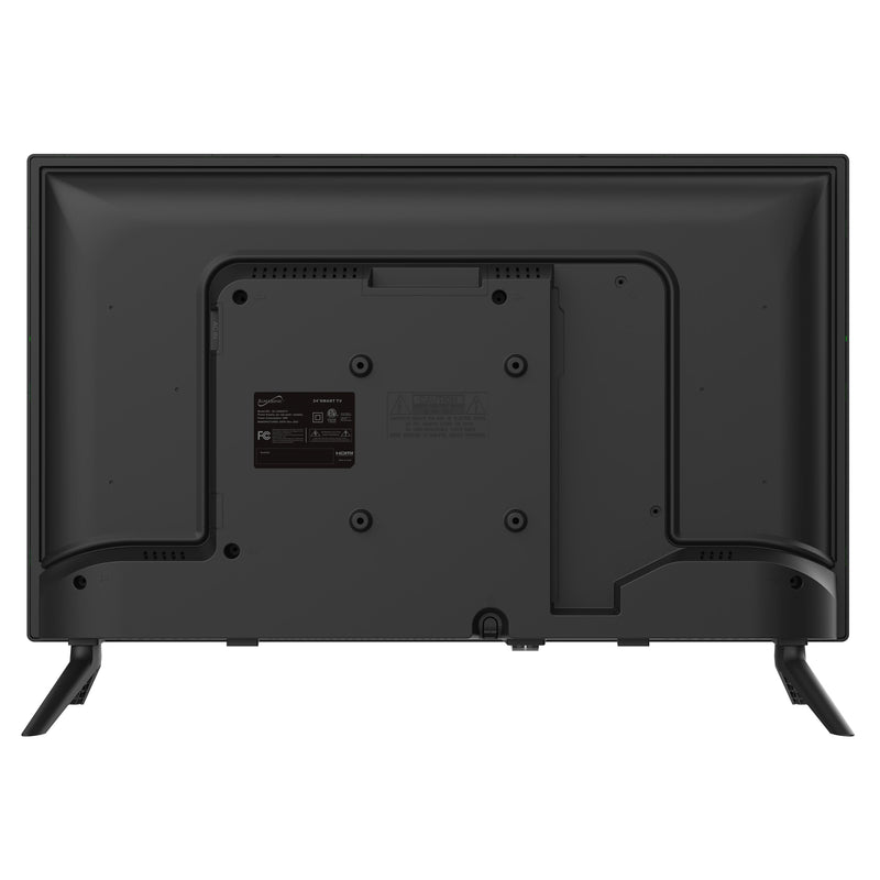 Supersonic SC-2450GTV 24" DLED Smart HDTV with Google Assistant, 1080p, ATSC & NTSC, HDMI USB