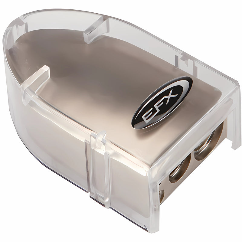 Scosche SCLAMPNF (1) 1/0, (1) 4 and (2) 8 Gauge Output Negative Battery Terminal