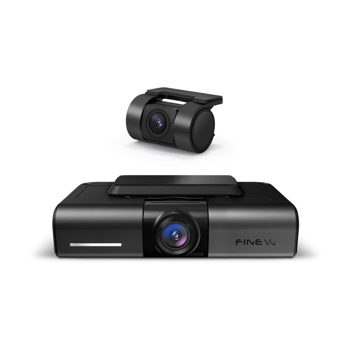 FineVu GX1100 4K Ultra HD Resolution Auto Night Vision Wide-Angle Lenses Dash Camera