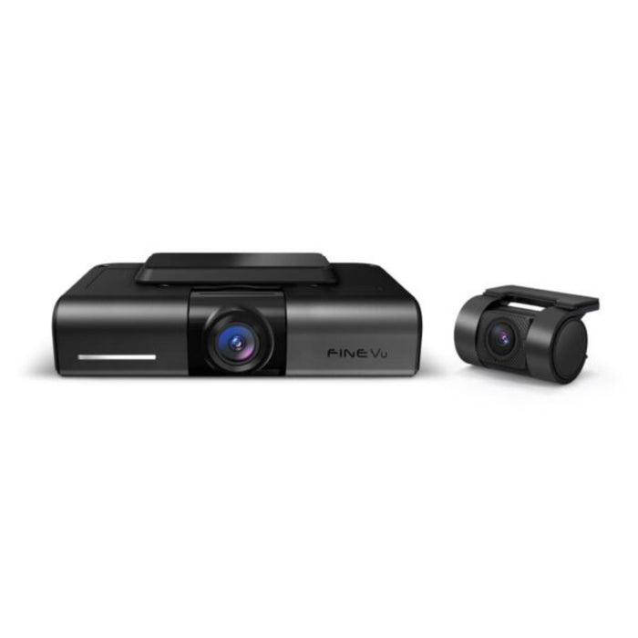 FineVu GX1100 4K Ultra HD Resolution Auto Night Vision Wide-Angle Lenses Dash Camera
