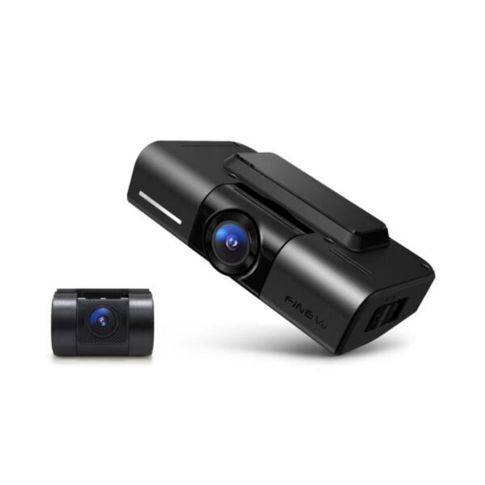 FineVu GX1100 4K Ultra HD Resolution Auto Night Vision Wide-Angle Lenses Dash Camera