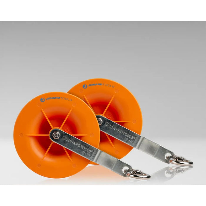 Jonard Tools CP-475 Pulley for Low Voltage Electrical, Network, & COAX Cables (2 pack)