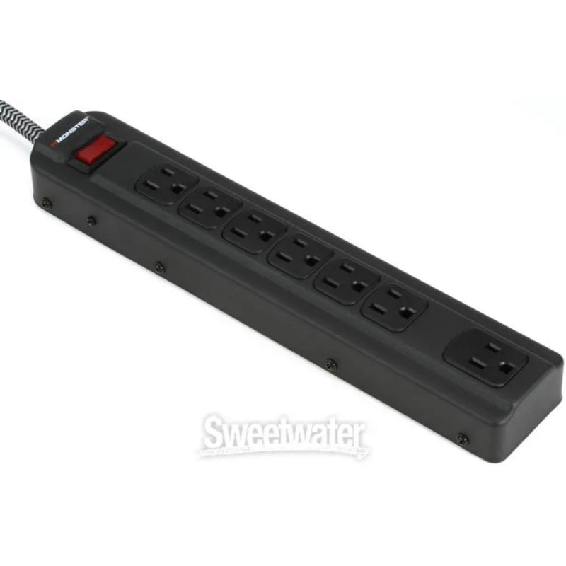 Monster 8000 Pro MI 7-outlet Surge Protected Power Strip with EMI/RFI Attenuation and 4 FT Cord