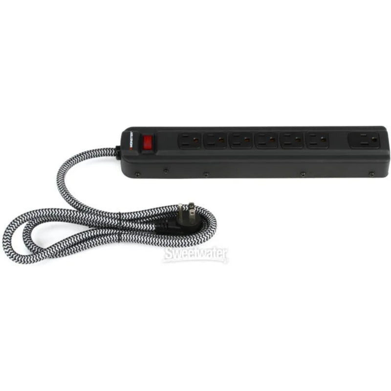 Monster 8000 Pro MI 7-outlet Surge Protected Power Strip with EMI/RFI Attenuation and 4 FT Cord