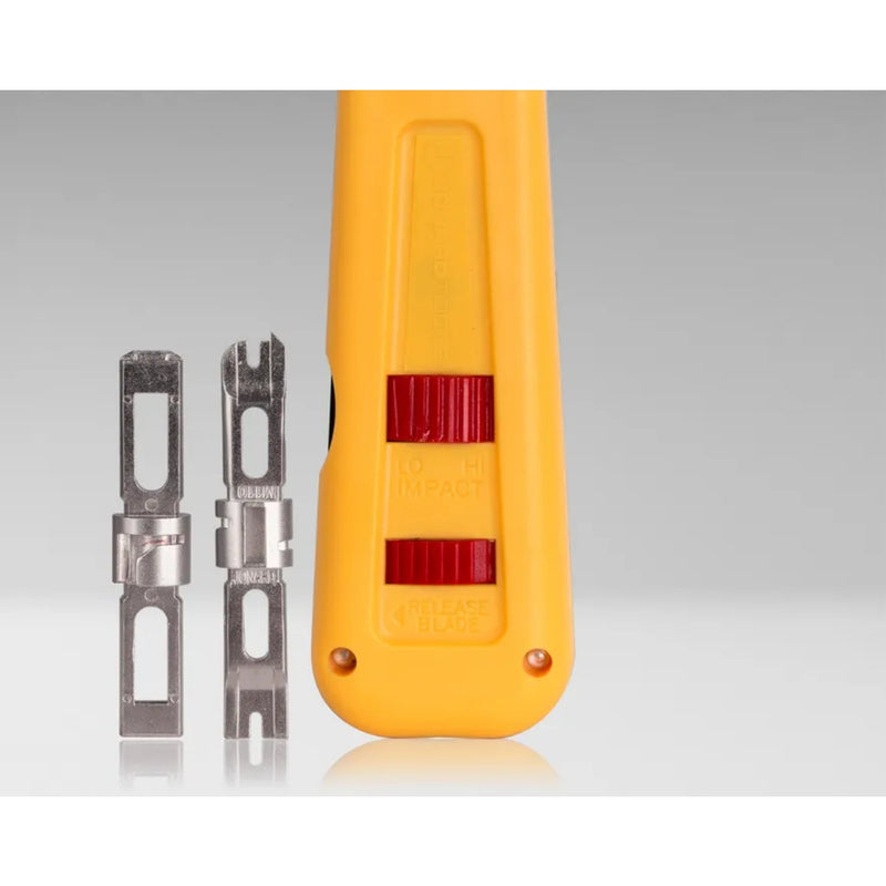 Jonard Tools EPD-91461 Manual Punchdown Tool with 2 Steel Blades 66 and 110 for Punchdown Blocks
