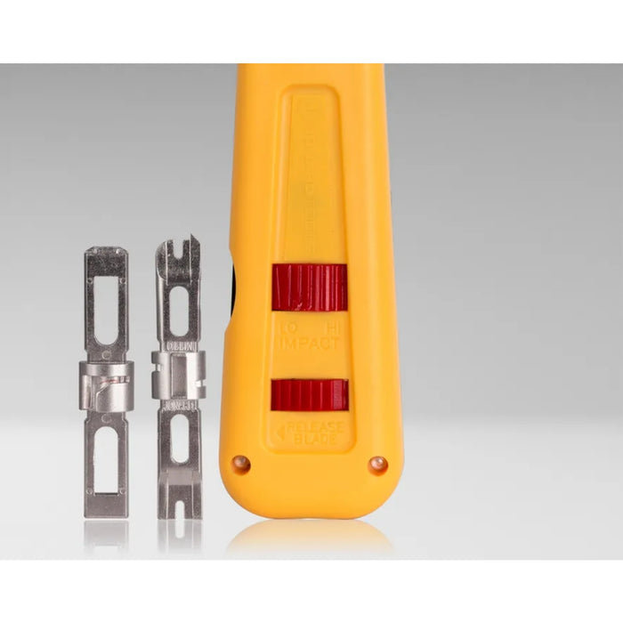 Jonard Tools EPD-91461 Manual Punchdown Tool with 2 Steel Blades 66 and 110 for Punchdown Blocks