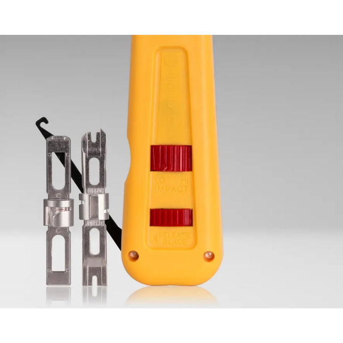 Jonard Tools EPD-91461 Manual Punchdown Tool with 2 Steel Blades 66 and 110 for Punchdown Blocks