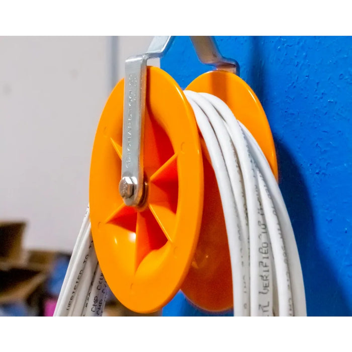 Jonard Tools CP-475 Pulley for Low Voltage Electrical, Network, & COAX Cables (2 pack)