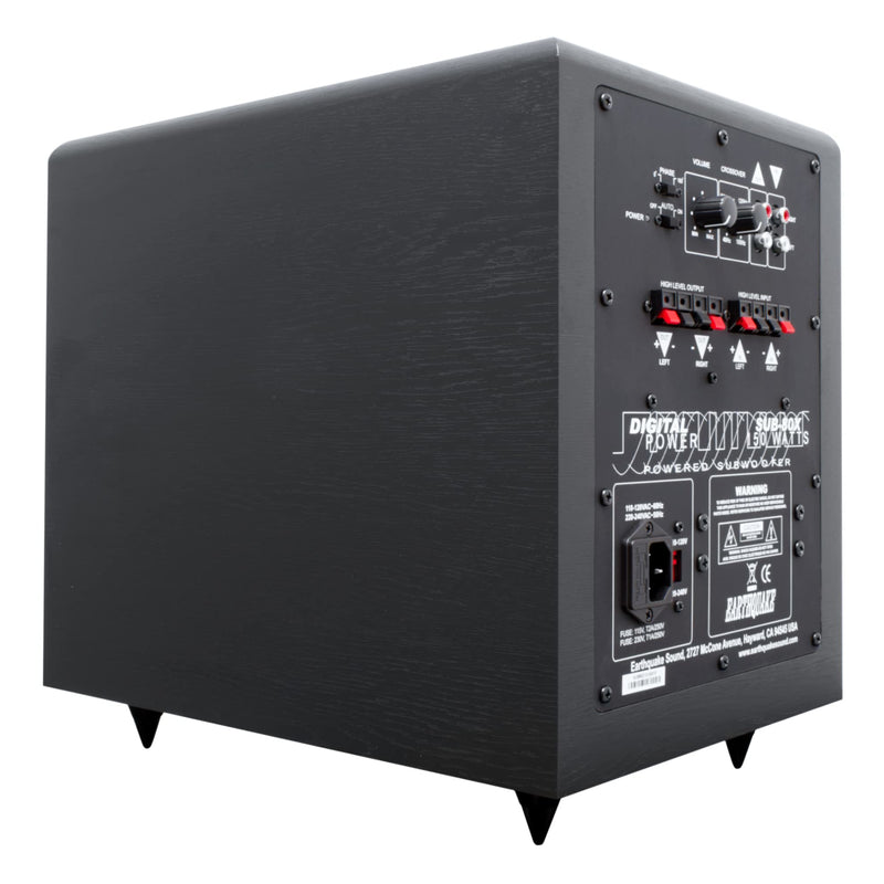 Earthquake Sound SUB-80X 8" 300W Max Down Firing Powered Subwoofer