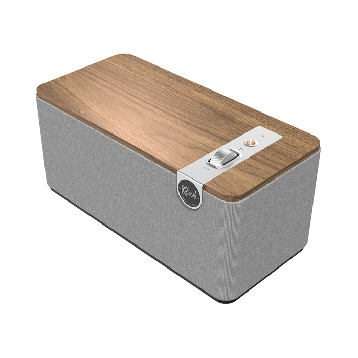 Klipsch The One Plus Tabletop Bluetooth Powered Speaker Stereo System - Walnut