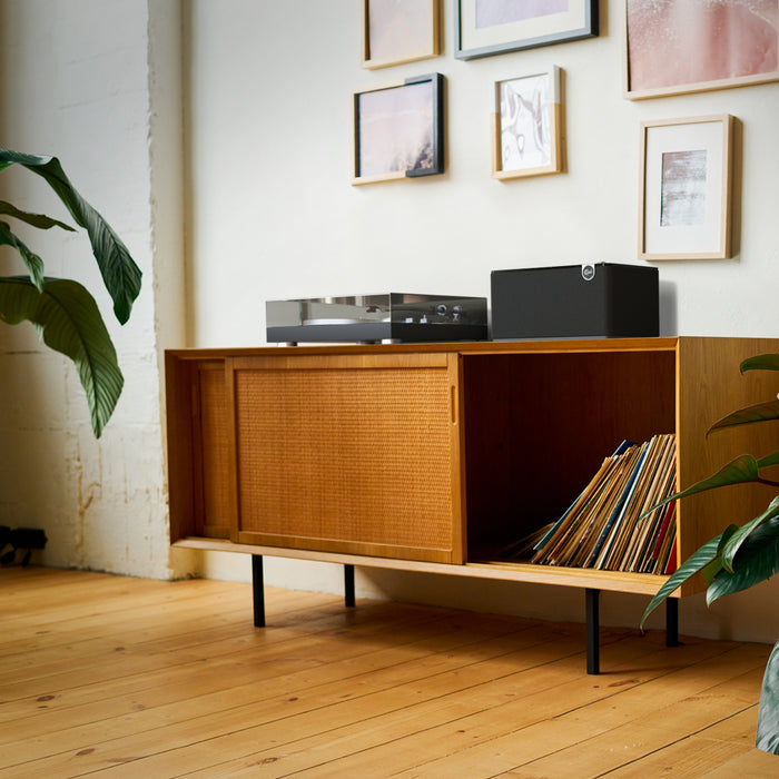 Klipsch The Three Plus Tabletop Bluetooth Powered Speaker Stereo System - Matte Black