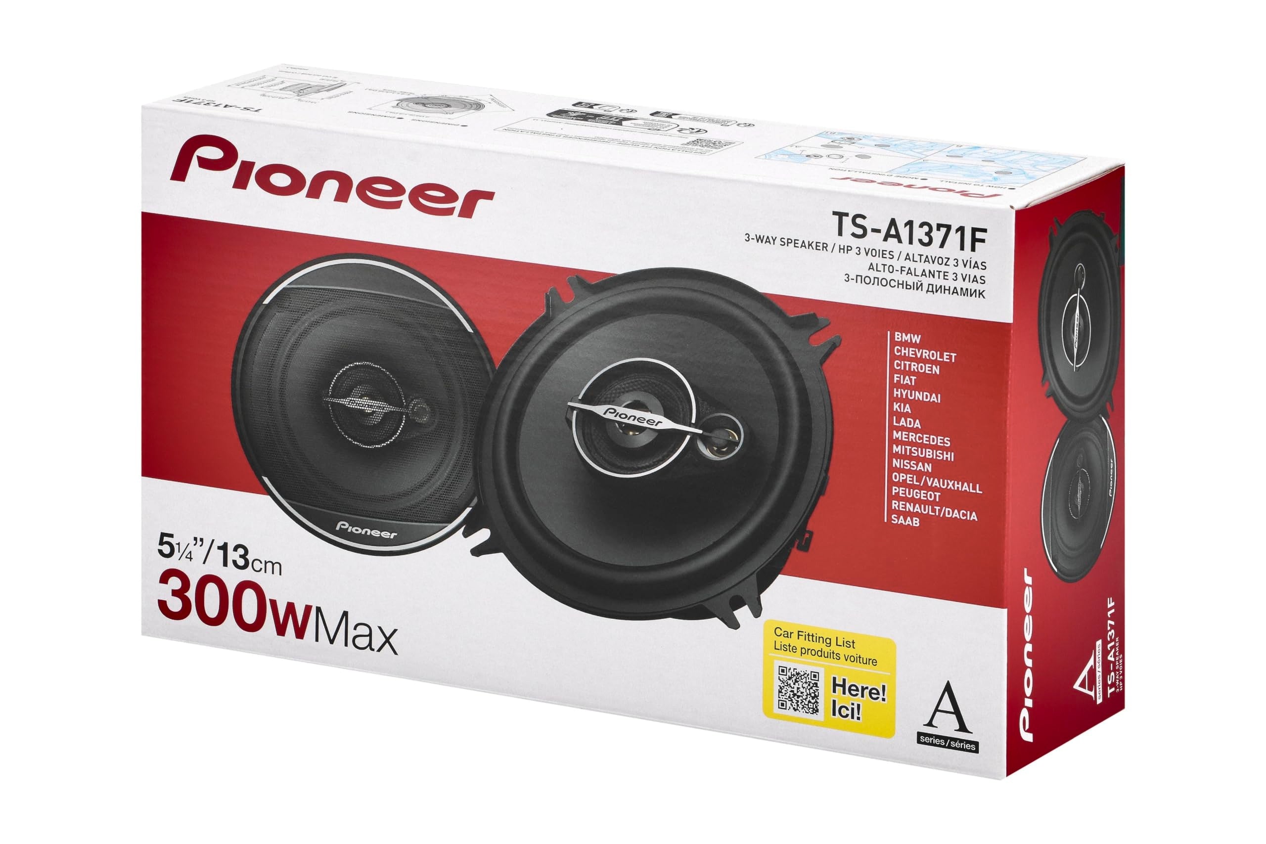 Pioneer TS-A1371F 5-1/4