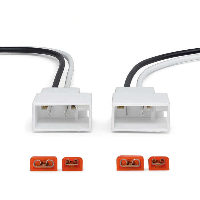 The Wires Zone Speaker Wiring Harness Connector for select 1988-2024 Vehicles (pair)