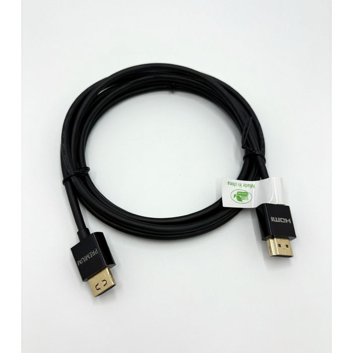 Vanco USCP06 6' Ultra Slim Certified Premium High Speed HMDI Cables with Ethernet (6 feet)