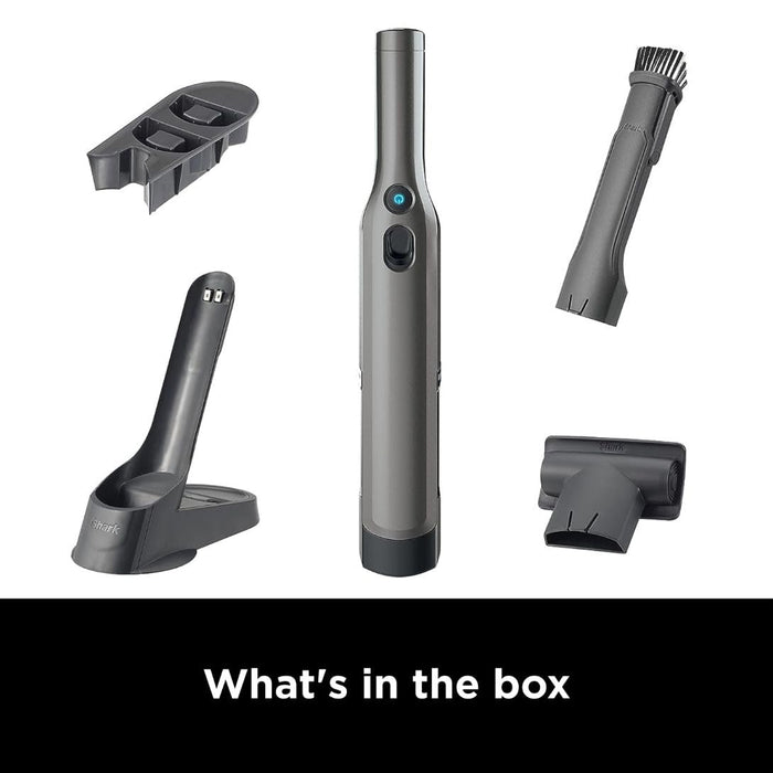 Shark WV201 WANDVAC Cordless Handheld Vacuum with Charging Dock Single Touch Empty and Detachable Dust Cup (Refurbished)