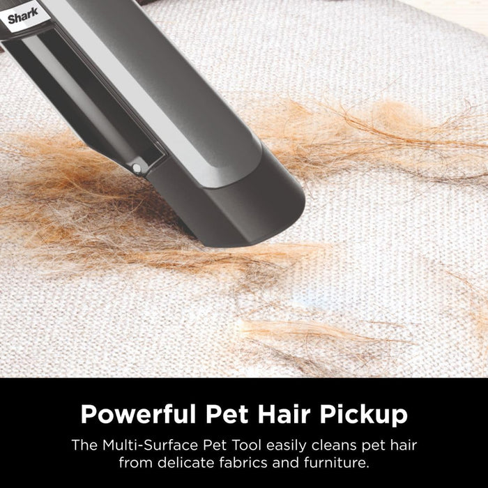 Shark WV201 WANDVAC Cordless Handheld Vacuum with Charging Dock Single Touch Empty and Detachable Dust Cup (Refurbished)