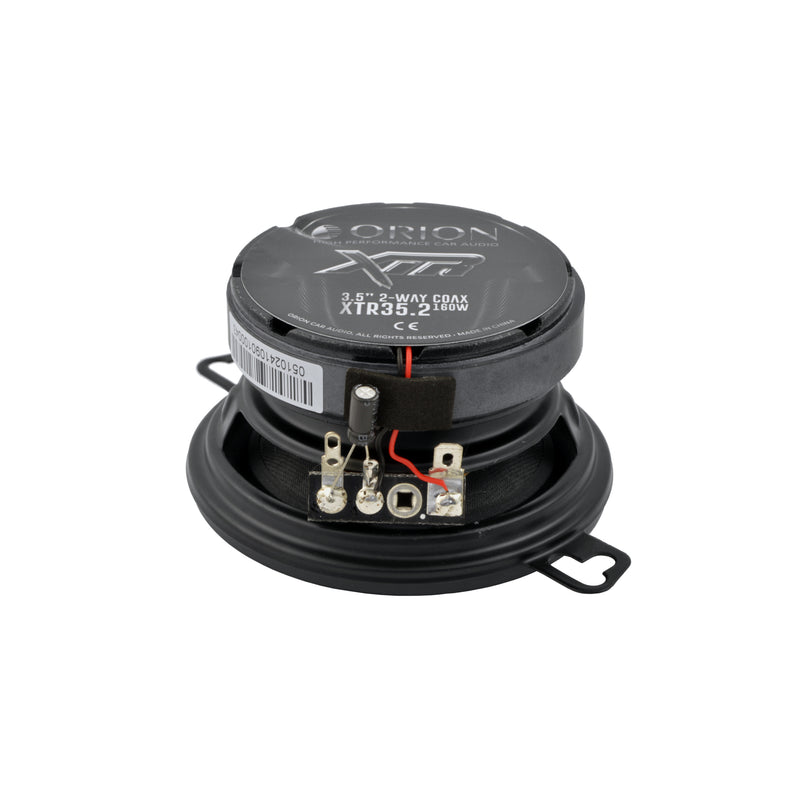 Orion XTR35.2 XTR 3.5" Car Audio 2-Way 4 Ohms 160 Watts Coaxial Speakers (Pair)