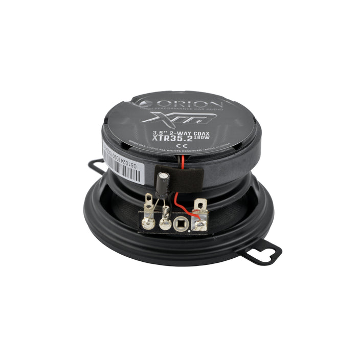 Orion XTR35.2 XTR 3.5" Car Audio 2-Way 4 Ohms 160 Watts Coaxial Speakers (Pair)