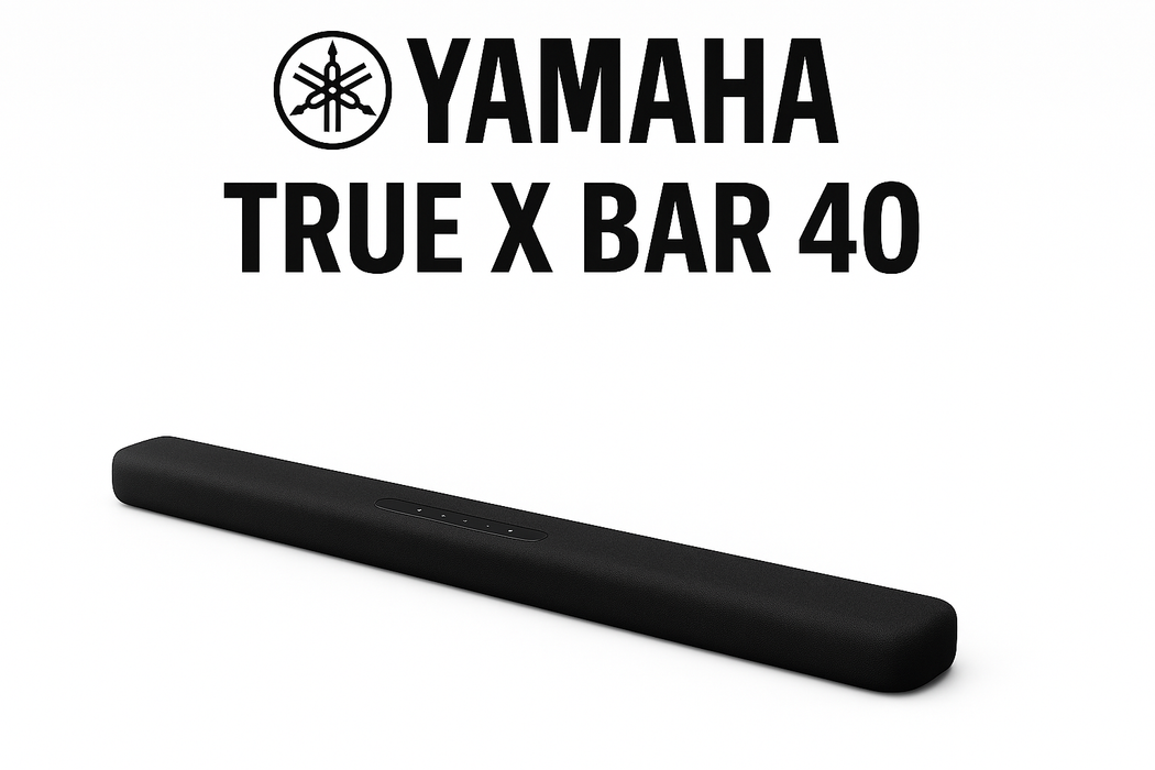 Yamaha True X Bar 40A 180W 2.1.2-Channel Dolby Atmos Sound Bar Dual Built-In Subwoofers