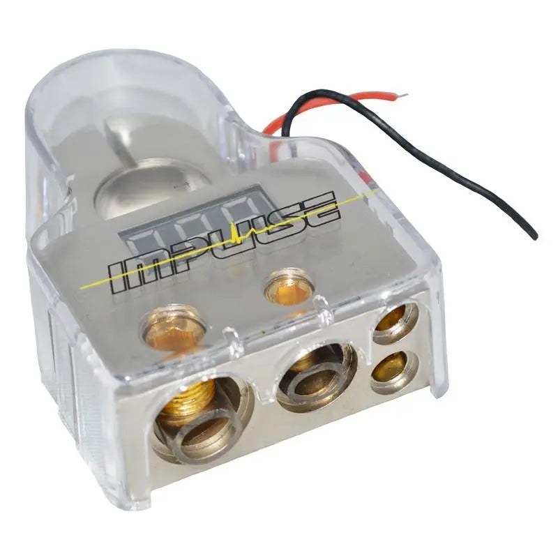 1/0/4/8 Gauge 12 Volt DC Positive Digital Battery Terminal The Wires Zone