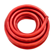 1/0 Gauge 25ft OFC Power Cable Oxygen-Free Copper Ground Wire (0/1 AWG 25' Red) The Wires Zone