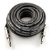 1/4-Inch TS to 1/4-Inch TS 14GA (25-50FT) Speaker Cable Black Others